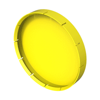 Zatyczki ochronne z kołnierzem*