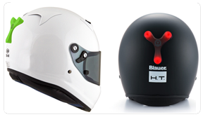 Support for helmets