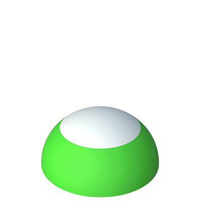 This <b>safety cap for screws</b> is ideal for playgrounds and other applications that require the screw to remain hidden and non-detachable. With a rounded and attractive design, base and cover are supplied separately, so combinations of colors can be made and, in the case of a minimum order quantity, customized colors can be ordered on demand. The manufacturing material is a PP Homopolymer (polypropylene) with a <b>very high impact module that makes it highly resistant to impacts even at temperatures of -20ºC</b>. It also has a <b>UVA additive to prevent degradation due to sunlight and weather</b>.
<br><br>
During the manufacturing of these pieces we use an additive that favors their biodegradation without affecting their behavior during their useful life. <a href='/news/BIOADD-eng.pdf' target='_blank'>Check here for more details about the properties of the <b>biodegradable</b> additive. </a>