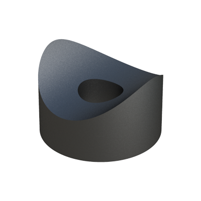 This <b>spacer</b> is used for connecting round tubes from - <b>12 to 42 mm</b> - to a flat surface.
The reference numbers that begin with 003 are made of polyethylene (LDPE) in black color while the reference numbers that begin with 001 are made of nylon (PA66) in natural and black color, for special colors, please contact us.
<br>
If you need to connect several tubes, please visit our group: <u> <a href='https://www.isc-sl.com/connectors/isccn'>Connectors.</u></a>
