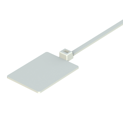 Ta opaska zaciskowa jednorazowego użytku została zaprojektowania z etykietą do podpisu. Idealna do zastosowań, gdzie wymagana jest identyfikacja produktu. Podobne opaski, lecz wielokrotnego użytku, znajdują się w grupie MBEC.
