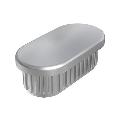 Our <b>oval chrome</b> MTGLT ferrules are manufactured in <b>ABS</b>, an ideal material for the chrome plating process to which this product family is subjected. <br><br> 
  
The <b>standard</b> galvanic treatment offers a high-quality aesthetic finish and is exclusively for <b>interior</b> use.<br><br> 
  
These plugs are available with the finish <i>Bright/polished chrome - Matte/satin chrome - Bright/polished nickel - Matte/satin nickel - Bright/polished gold - Matte/satin gold – Stainless Steel</i>, as well as with the option <b>personalization by laser engraving</b>.<br><br> 
  
If you want this same piece in black ABS, consult our family <b><a href=' https://www.iscsl.co.uk/oval-tube-insert-abs/mtglr/ ' target='_top'> MTGLR</a></b>.